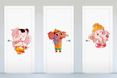 

Rawpockets  PVC Sticker(Pack of 3, Multicolor