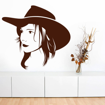 decor kafe Small Wall Sticker For Bedroom(Pack of 1)