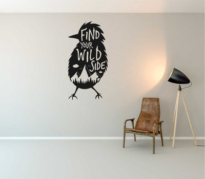 Rawpockets  Vinyl Sticker Sticker(Pack of 1, Black