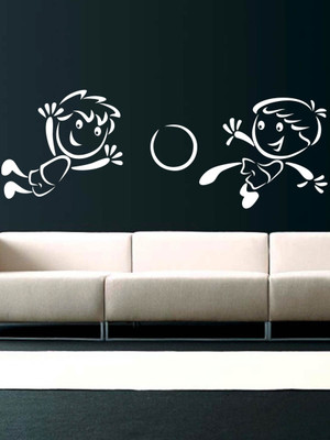 

Trends on Wall  Kids Sticker(Pack of 1, White