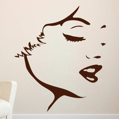 

Decor Kafe  Wall Sticker For Bedroom Sticker(Pack of 1, Brown
