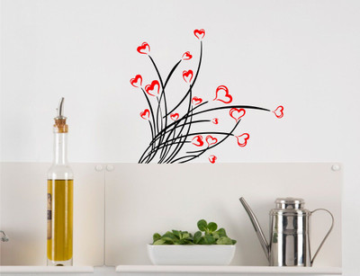 

Wall Guru  Self Adhesive Wall Decal Sticker(Pack of 1, Black