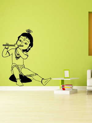 

Trends on Wall  Spritual Sticker(Pack of 1, Black
