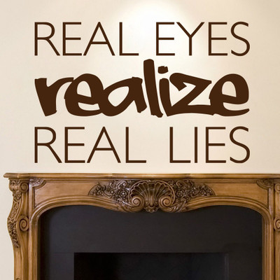 Creatick Studio 121.92 cm REALIZE Wall Decal Self Adhesive Sticker(Pack of 1)