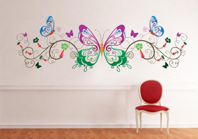 

Impression Wall Medium Self Adhesive Sticker(Pack of 1)