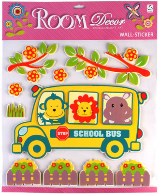 

Sunboy  Kids Room Wall Décor (Design-2) Sticker(Pack of 1, Multicolor