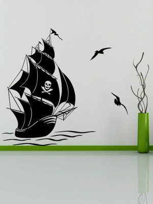 

Trends on Wall  Mix Sticker(Pack of 1, Black