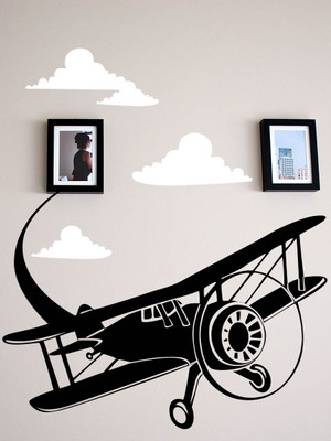 

Trends on Wall  Kids Sticker(Pack of 1, Black;white