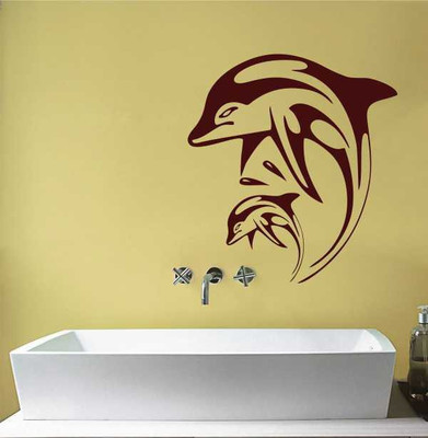 

Decor Wall  Self Adhesive Sticker(Pack of 1, Brown