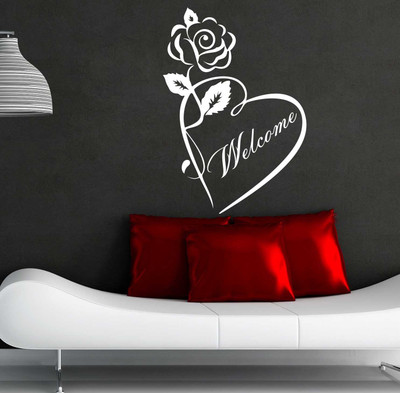 

Vsquare Studio  Wall Sticker(Pack of 1, White