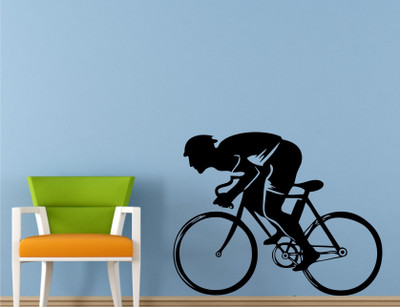 

Wall Guru  Wall Decal&Sticker Sticker(Pack of 1, Black