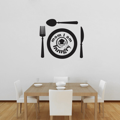 

Decor Wall  Self Adhesive Sticker(Pack of 1, Black