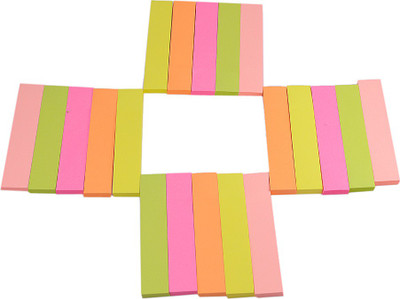 

Saamarth Impex  Sticky Notes Sticker(Pack of 20, Multicolor