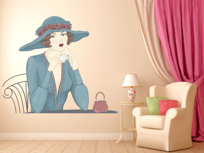 

Impression Wall Medium Self Adhesive Sticker(Pack of 1)