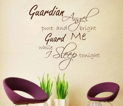 76% OFF on decor kafe Medium Wall Sticker For Bedroom(Pack of 1)