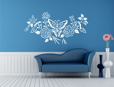

Wall Guru  Adhesive Sticker(Pack of 1, White
