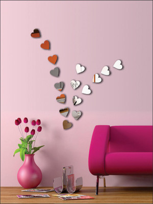 

Wall1ders  Acrylic Sticker Sticker(Pack of 1, Silver