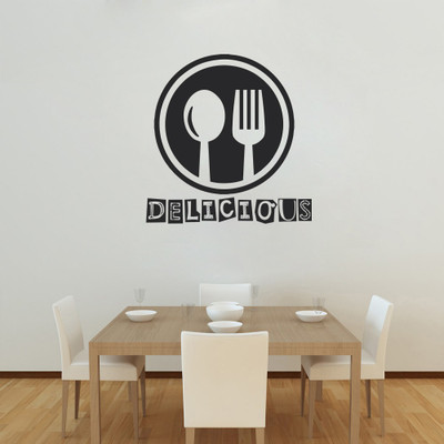 

Decor Wall  Self Adhesive Sticker(Pack of 1, Black