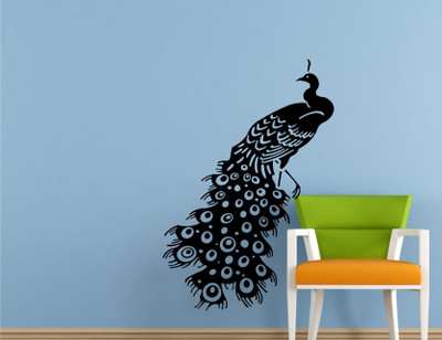 

Wall Guru  Wall Decal&Sticker Sticker(Pack of 1, Black