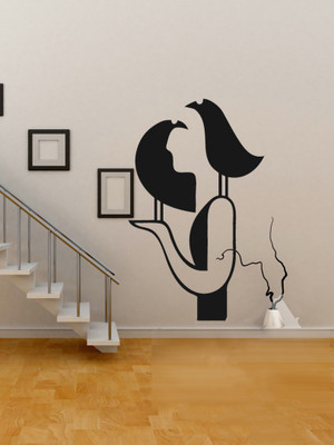 

Giftsnfriends  PVC Vinyl Sticker(Pack of 1, Black