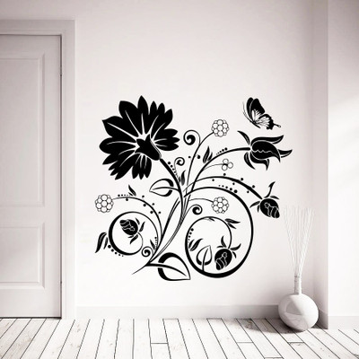 

Vsquare Studio  Wall Sticker Sticker(Pack of 1, Black