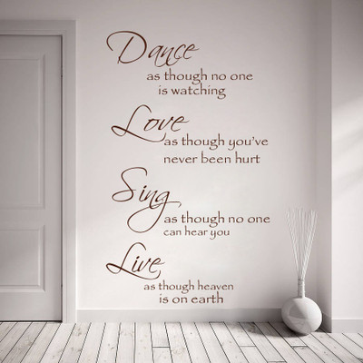 Decor Kafe Tiny Wall Sticker For Bedroom Sticker(Pack of 1)