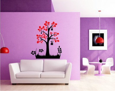 

Smart Wall Guru  Adhesive Sticker(Pack of 1, Black;red