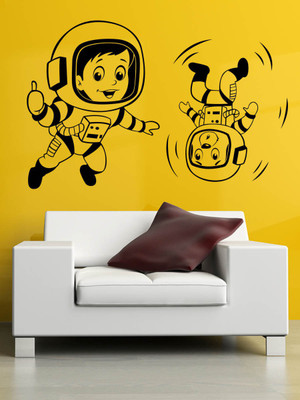 

Trends on Wall  Kids Sticker(Pack of 1, Black