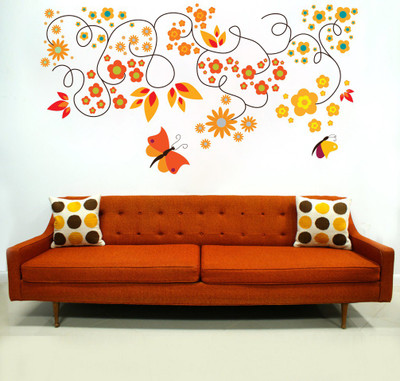 68% OFF on Decor Kafe Large Wall Sticker For Bedroom Sticker(Pack of 1)