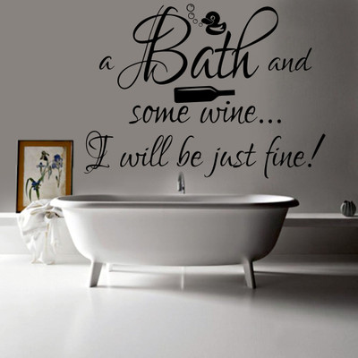 Decor Wall  Self Adhesive Sticker(Pack of 1, Black