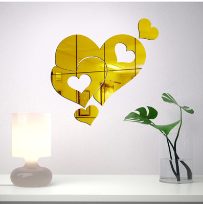 

Sehaz Artworks  Decals Sticker(Pack of 4, Gold