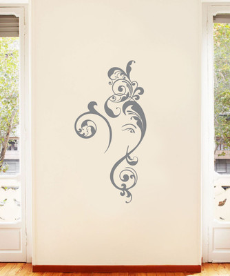 Creatick Studio 27 cm Creatick Studio Ganesha Abstract Wall Decal Self Adhesive Sticker(Pack of 1)