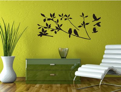 

Smart Wall Guru  Adhesive Sticker(Pack of 1, Black