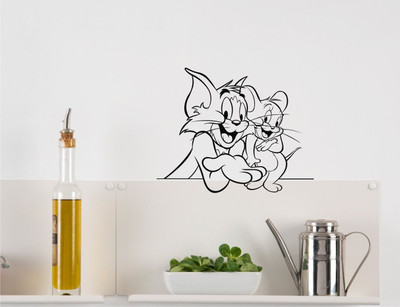 

Wall Guru  Adhesive Sticker(Pack of 1, Black