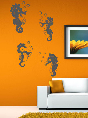

Trends on Wall  Animal Sticker(Pack of 1, Grey