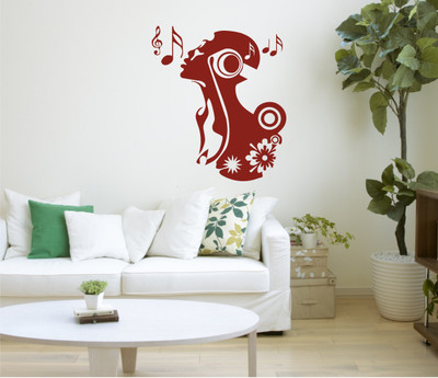 

Smart Wall Guru  Adhesive Sticker Sticker(Pack of 1, Brown