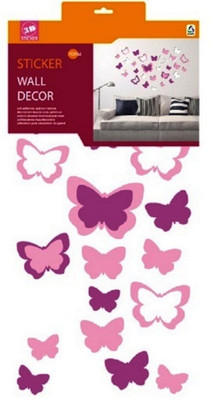 

Sun Boy  3D Butterfly Design Sticker(Pack of 1, Multicolor