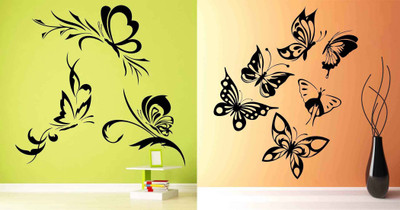 

Vsquare Studio  Vinyl Sticker Sticker(Pack of 2, Black