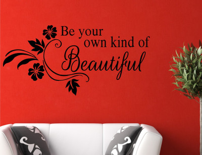

Wall Guru  Wall Decal&Sticker Sticker(Pack of 1, Black