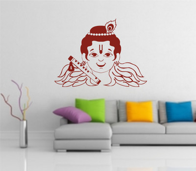 

Smart Wall Guru  Wall Sticker Sticker(Pack of 1, Brown