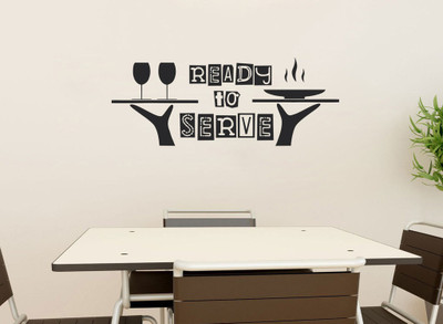 

Decor Wall  Self Adhesive Sticker(Pack of 1, Black