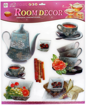 

7Trees  Kitchen Theme 5D Wall Sticker(Pack of 1, Multicolor