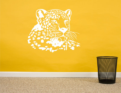 

Wall Guru  Self Adhesive Wall Decal Sticker(Pack of 1, White