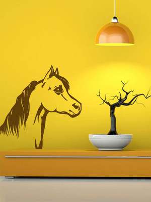 

Trends on Wall  Animal Sticker(Pack of 1, Brown
