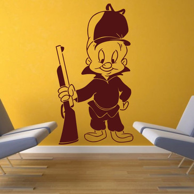 Decor Kafe Small Wall Sticker For Bedroom Sticker(Pack of 1)