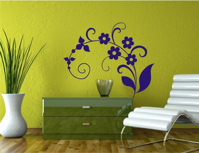 

Wall Guru  Adhesive Sticker(Pack of 1, Blue