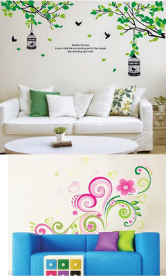 

SYGA  Pvc Vinyl Sticker(Pack of 2, Multicolor