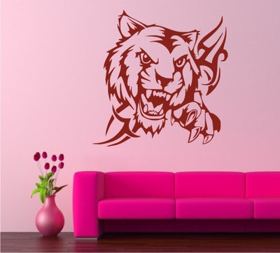Smart Wall Guru  Adhesive Sticker Sticker(Pack of 1, Brown