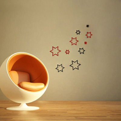 50% OFF on Creative Width Decor Small Acrylic(Pack of 10)