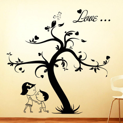 

Vsquare Studio  Wall Sticker Sticker(Pack of 1, Black
